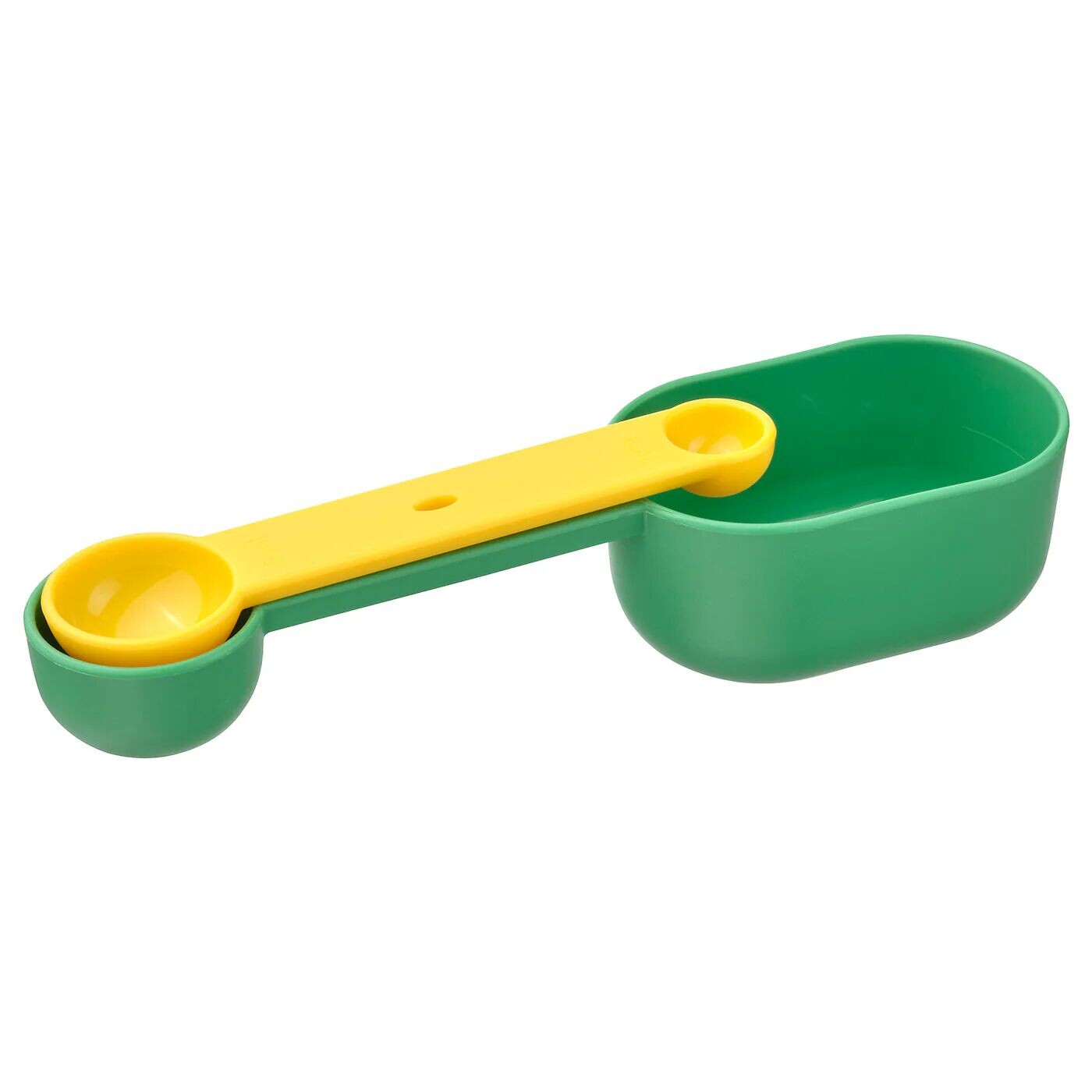 

Набор мерных стаканов, 2 шт., ярко-зеленый/ярко-желтый, UPPFYLLD IKEA