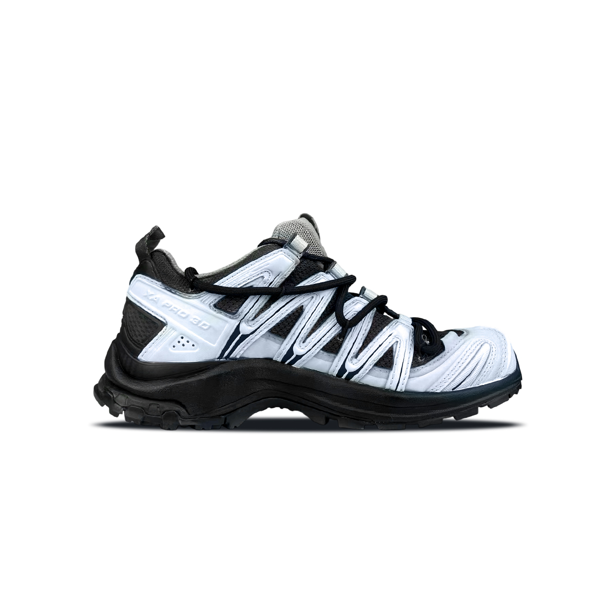 XA PRO 3D Амортизация Поддержка Low top Трейлраннинг Тренировки Беговые кроссовки Unisex Синий SALOMON, черный — фото 4