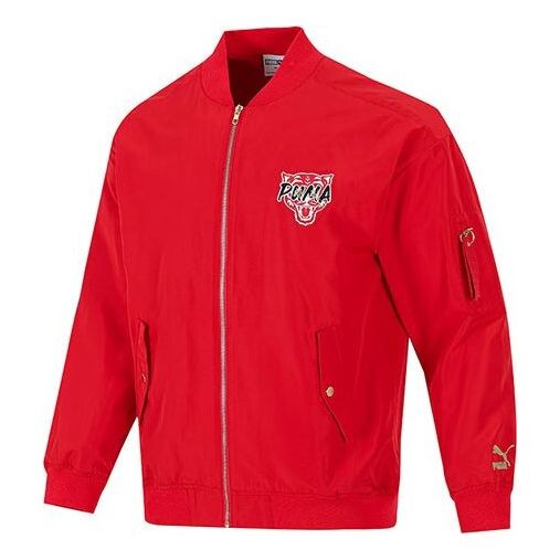 

Куртка athleisure casual sports windproof jacket red Puma, красный