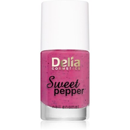

Лак для ногтей Delia Cosmetics Sweet Pepper Black Particles - 08 Berry, 11 мл