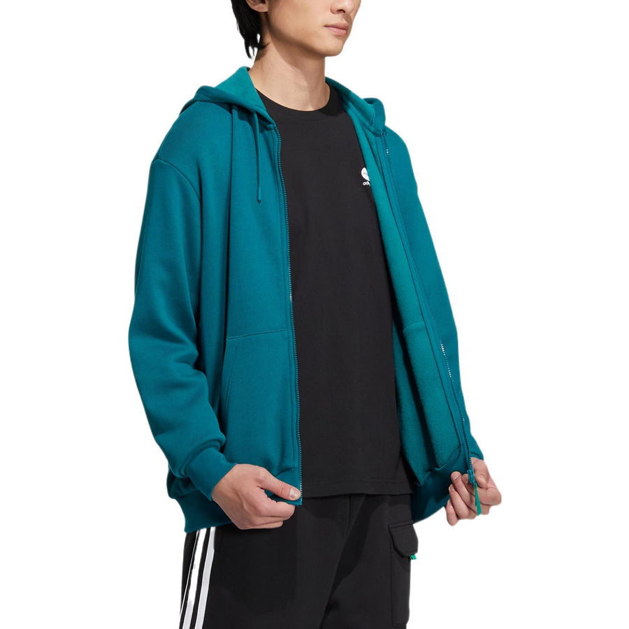 Худи adidas Vbe Hoodies 4 'Teal' — фото 4
