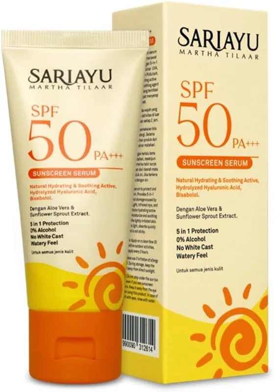 Солнцезащитная сыворотка SPF50 PA+++ SARIAYU, 30 г
