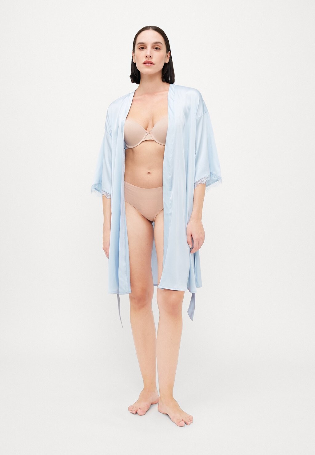 

Халат ONLHAILY KIMONO NIGHTWEAR ONLY, синий