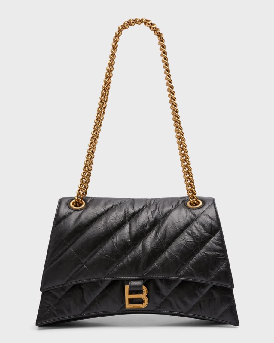 

Стеганая сумка Crush среднего размера с цепочкой Balenciaga