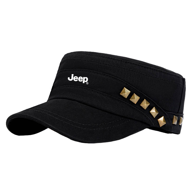 

Хлопковая шляпа-котелок унисекс Jeep, черный