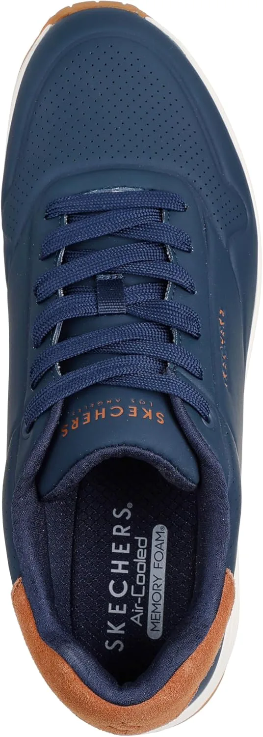 Мужские кроссовки Skechers Uno-Suited On Air, темно-синий — фото 3
