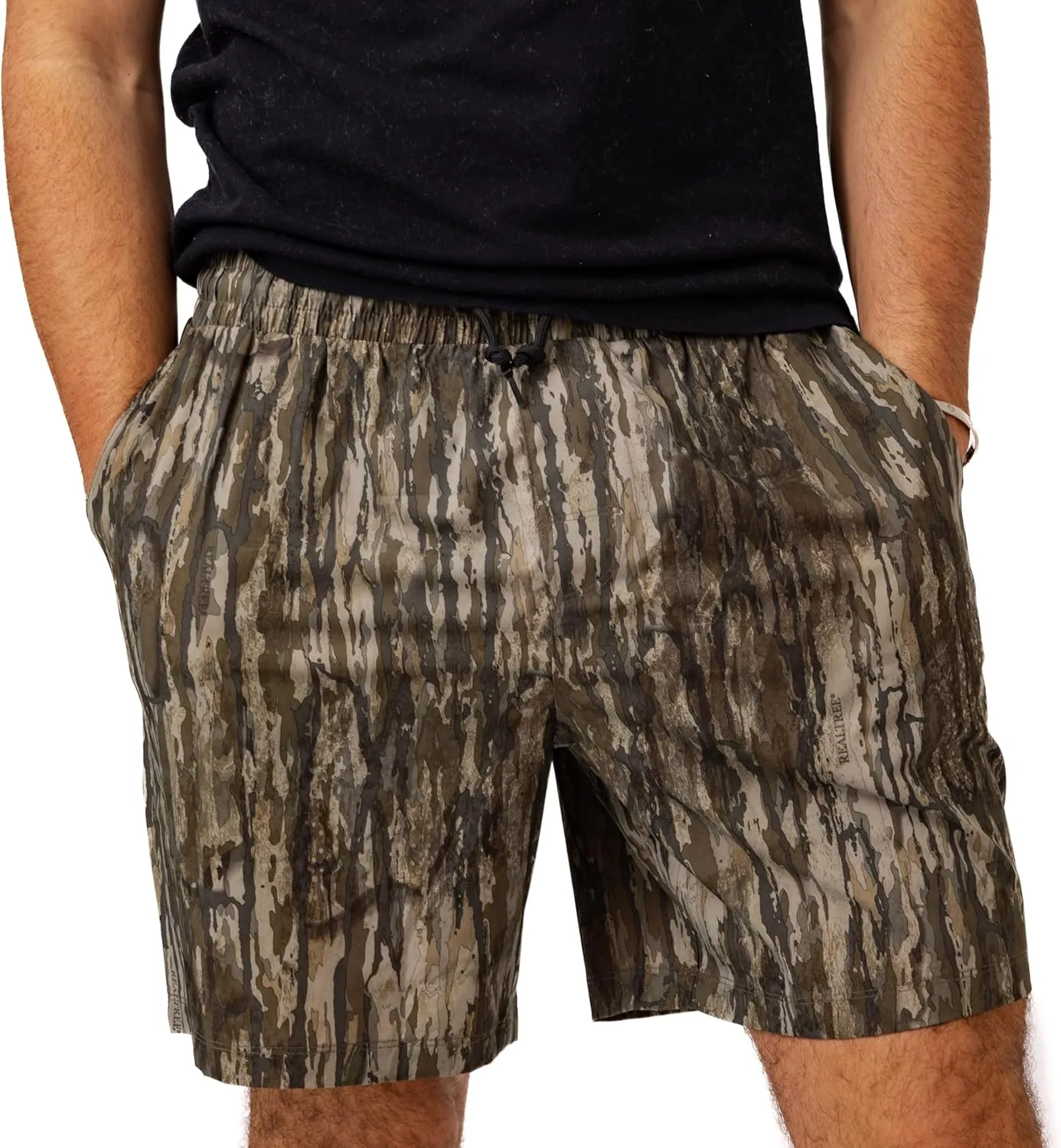 

Realtree мужские камуфляжные шорты с подкладкой — быстросохнущие, эластичные, с внутренним лайнером для рыбалки, походов и активного отдыха