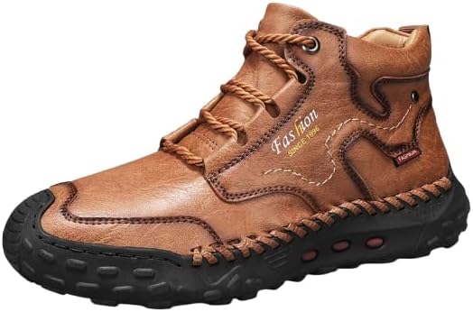 

Мужские ботинки челси и высокие кеды Hhhchpm - повседневная модная обувь для ежедневной носки и стильных образов, светло-коричневый