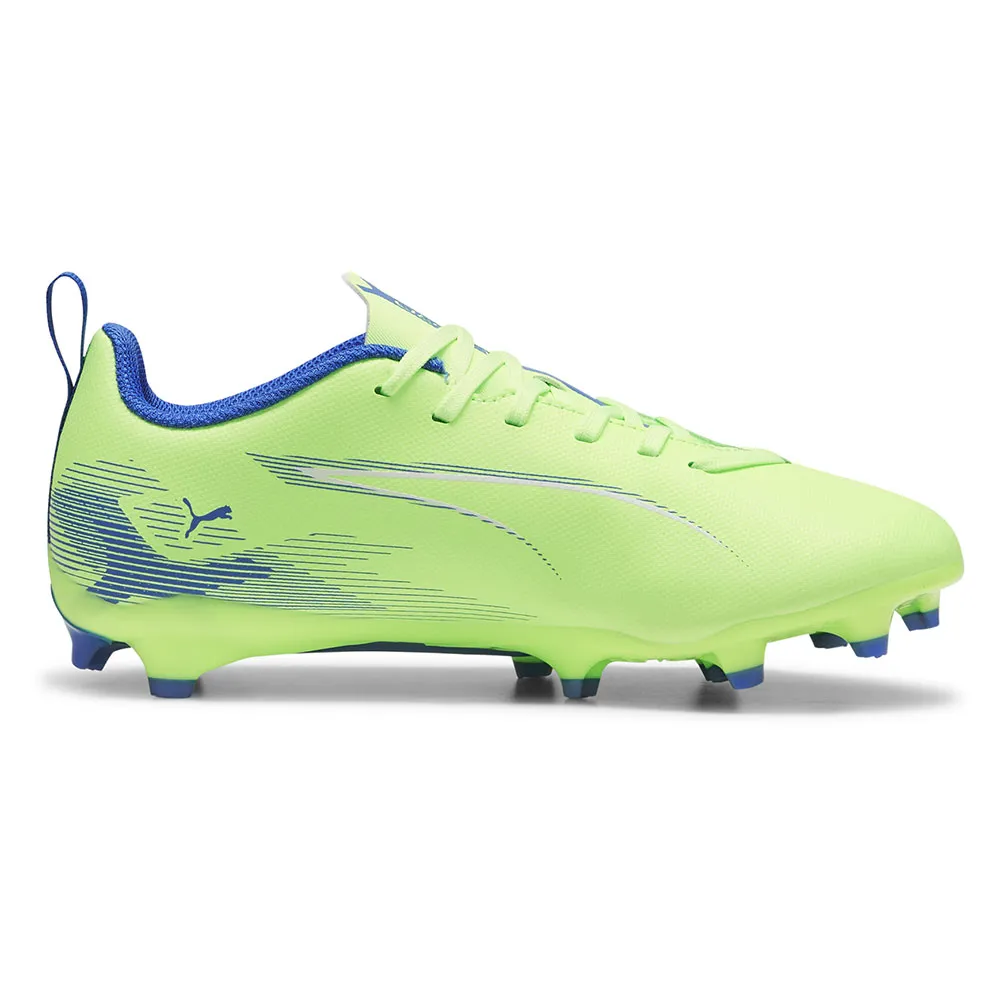 Футбольные бутсы Puma Ultra 5 Play FG/AG Jr, зеленый — фото 3