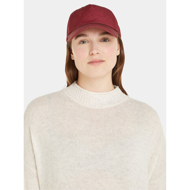 

Бейсболка Tommy Hilfiger MonogramDebossed Cap, красный