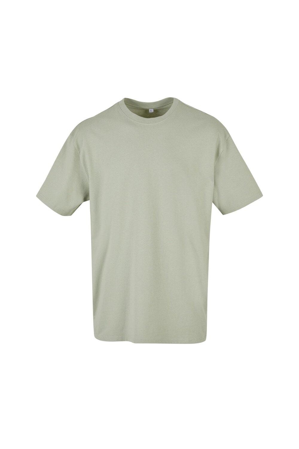 

Тяжелая футболка оверсайз Build Your Brand, зеленый