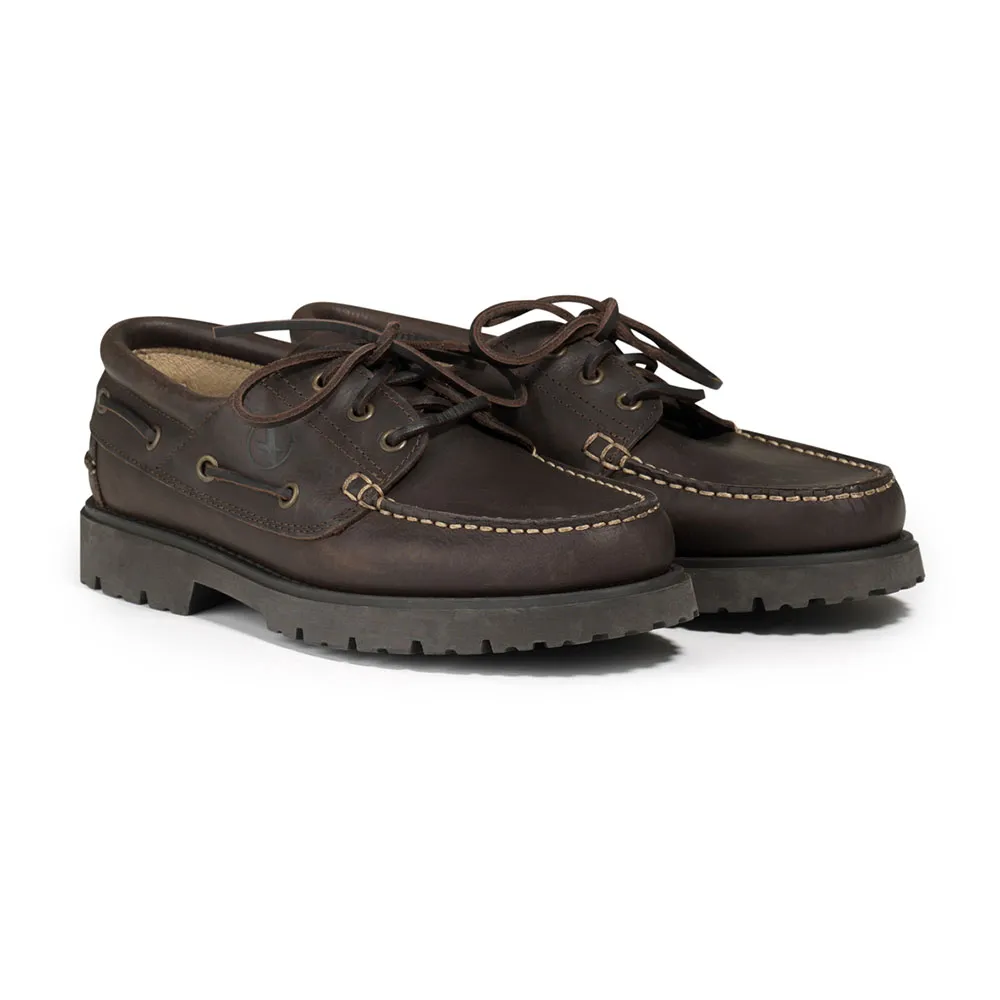 Лоферы Aigle Tarmac boat shoes, коричневый — фото 2