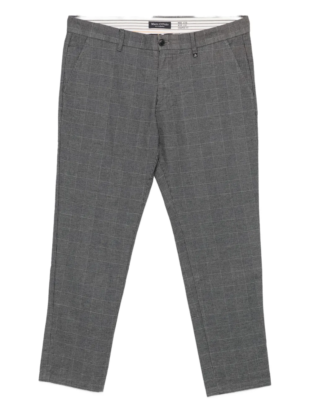 

Брюки в клетку Marc O'Polo, серый
