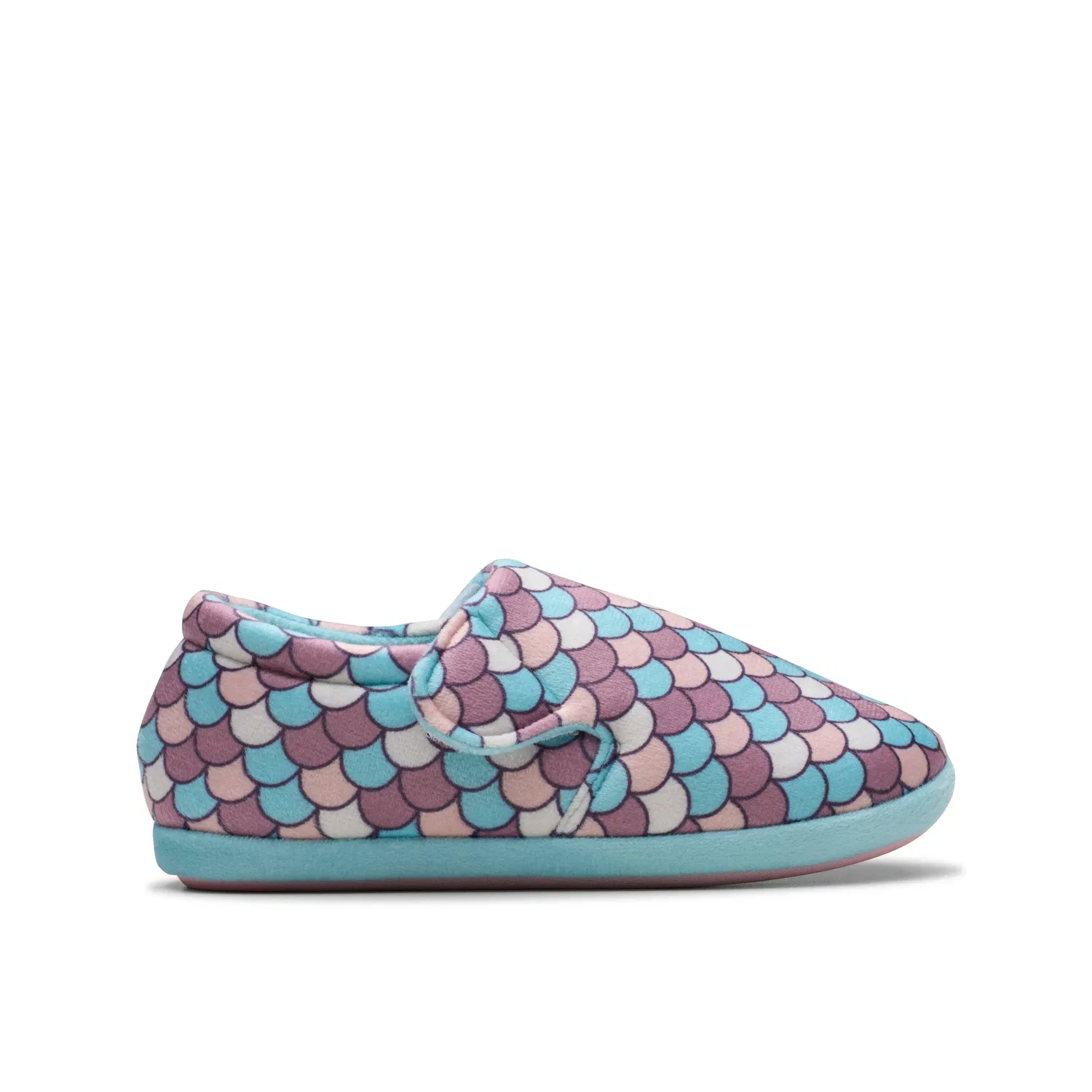 Тапочки детские Clarks Fluffy Snug, розовый, с регулировкой
