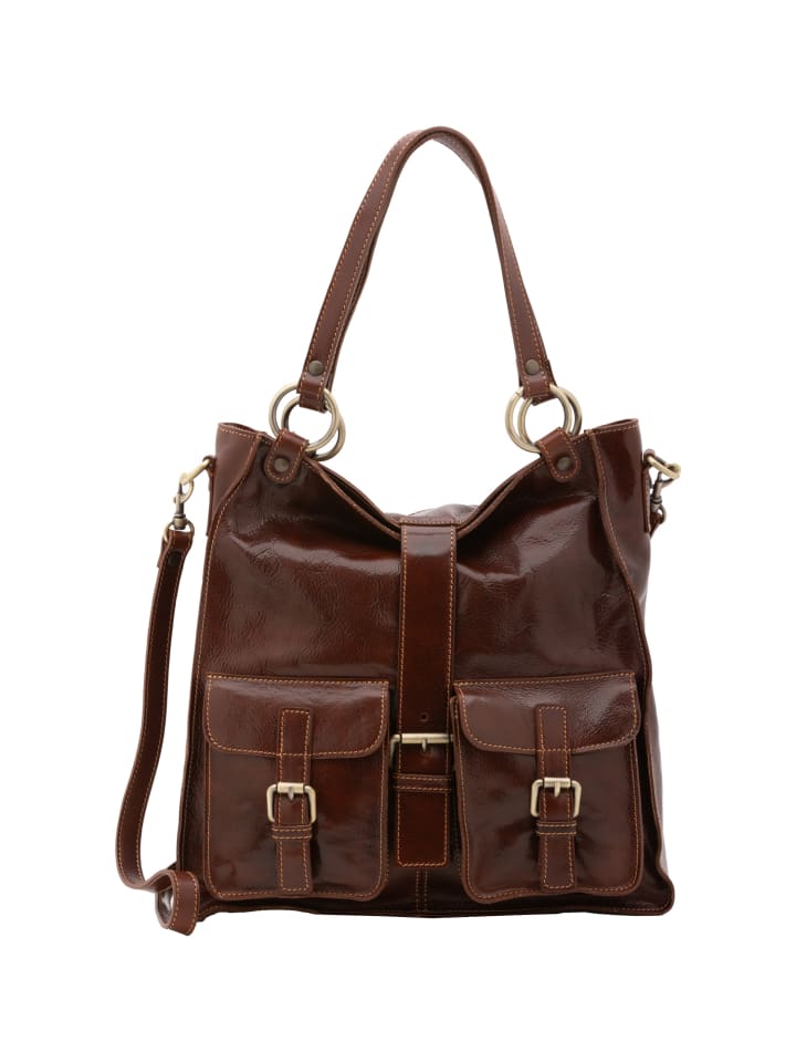 

Viola Castellani Сумка через плечо коричневого цвета