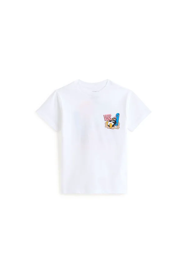 Футболка с принтом пингвина Vans, White