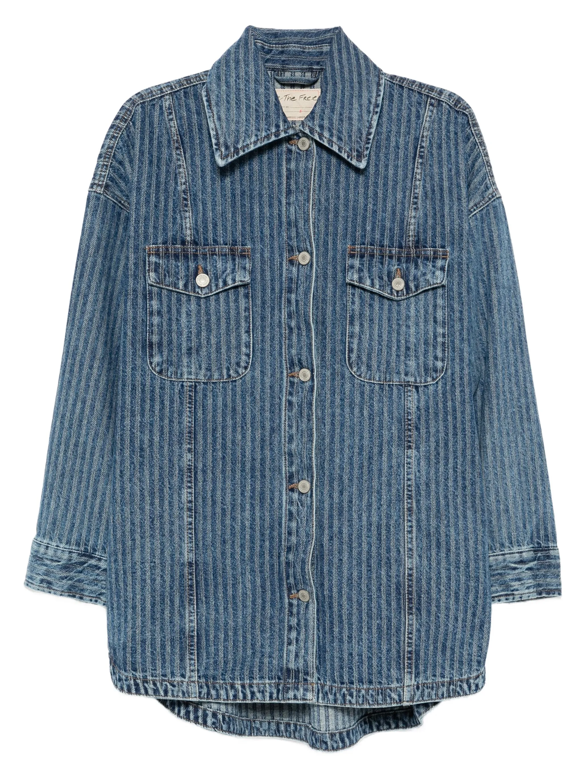 

Куртка-рубашка Dunes Free People, синий