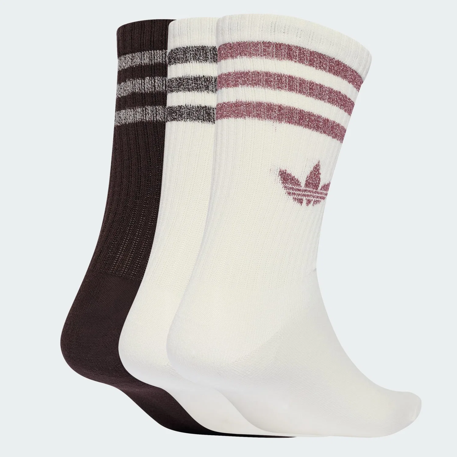 Носки Adidas Originals, коричневый — фото 2