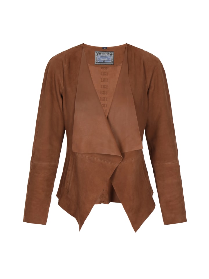 

Кожаная куртка DreiMaster Vintage, коричневый