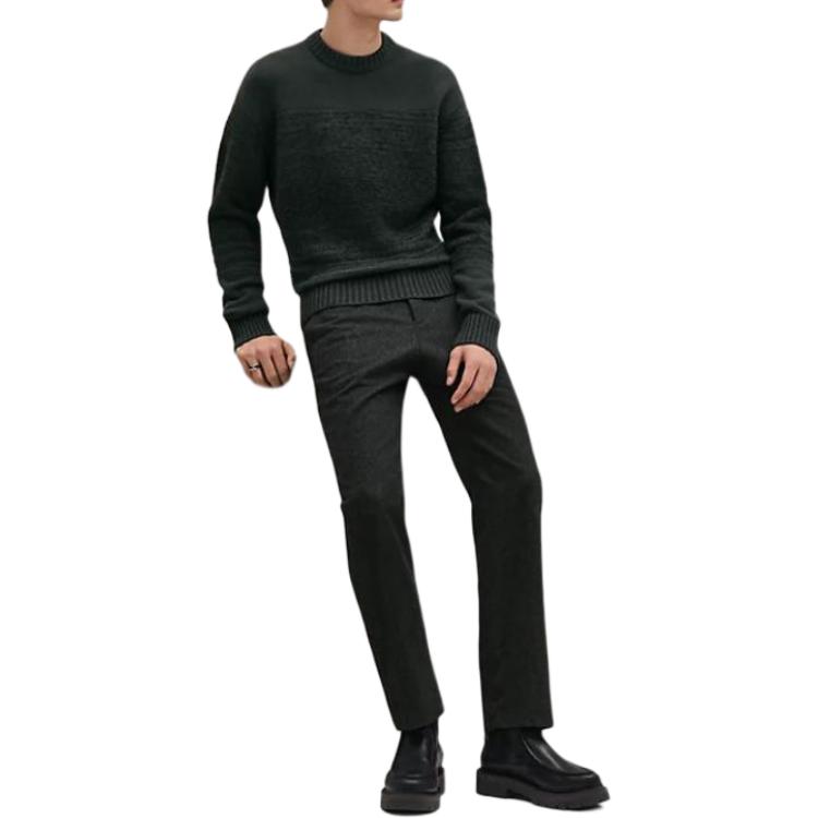 

Зеленый свитер для мужчин HERMES, зеленый