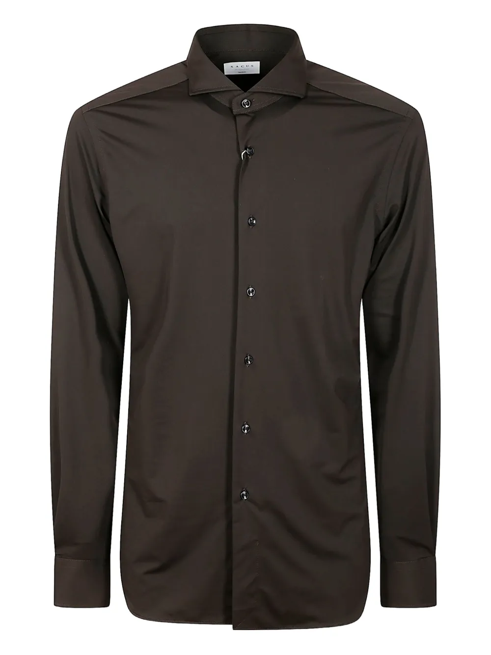 

Рубашка с длинными рукавами Xacus, коричневый