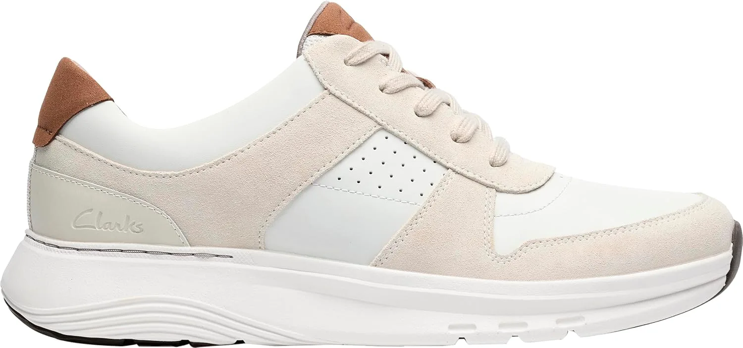 Мужские кроссовки Clarks Motion Trek Go, слоновая кость — фото 4