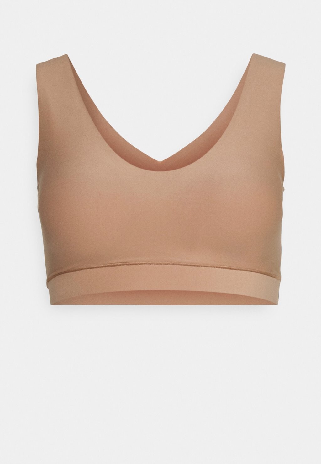 

Удлиненный бюстгальтер Soft Stretch Padded Chantelle, светло-коричневый