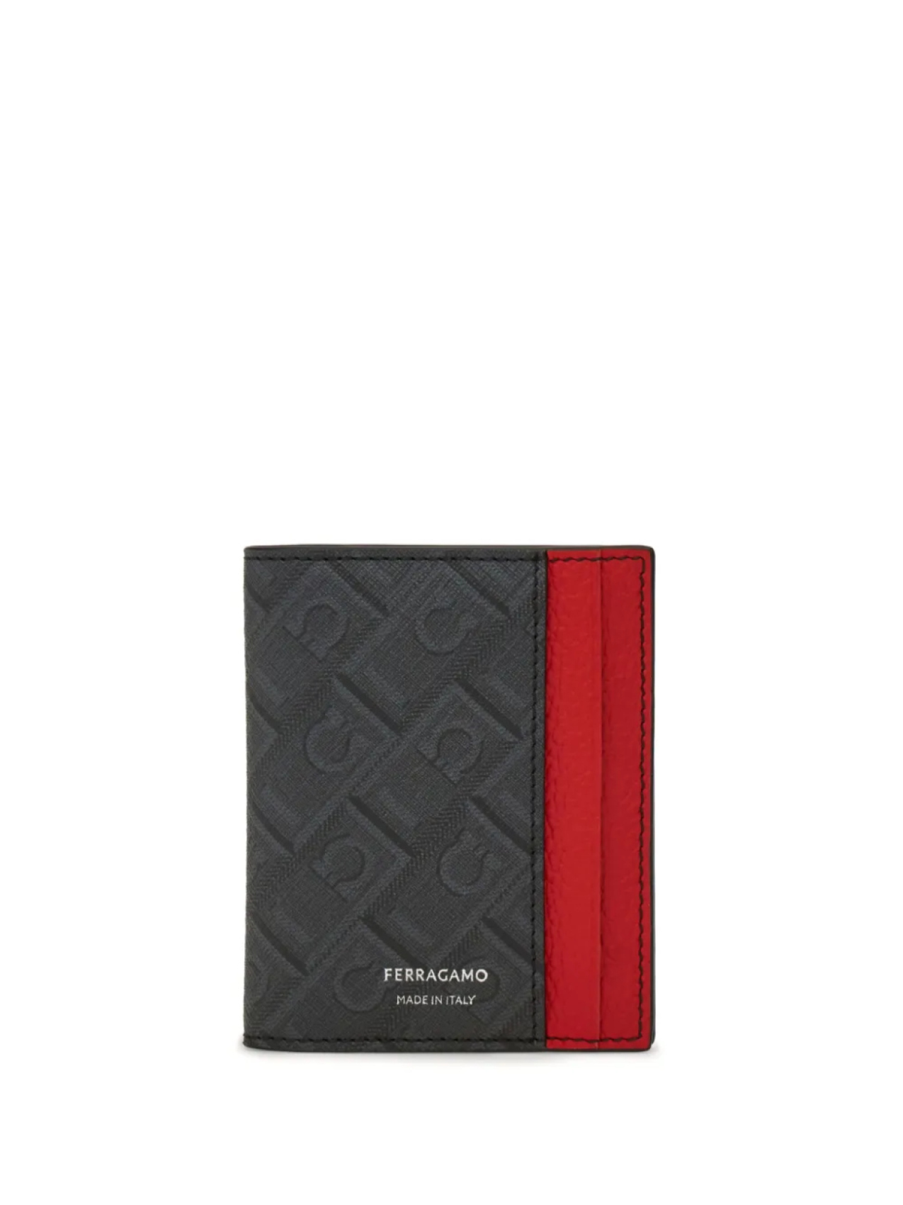 

Складной картхолдер Ferragamo, черный