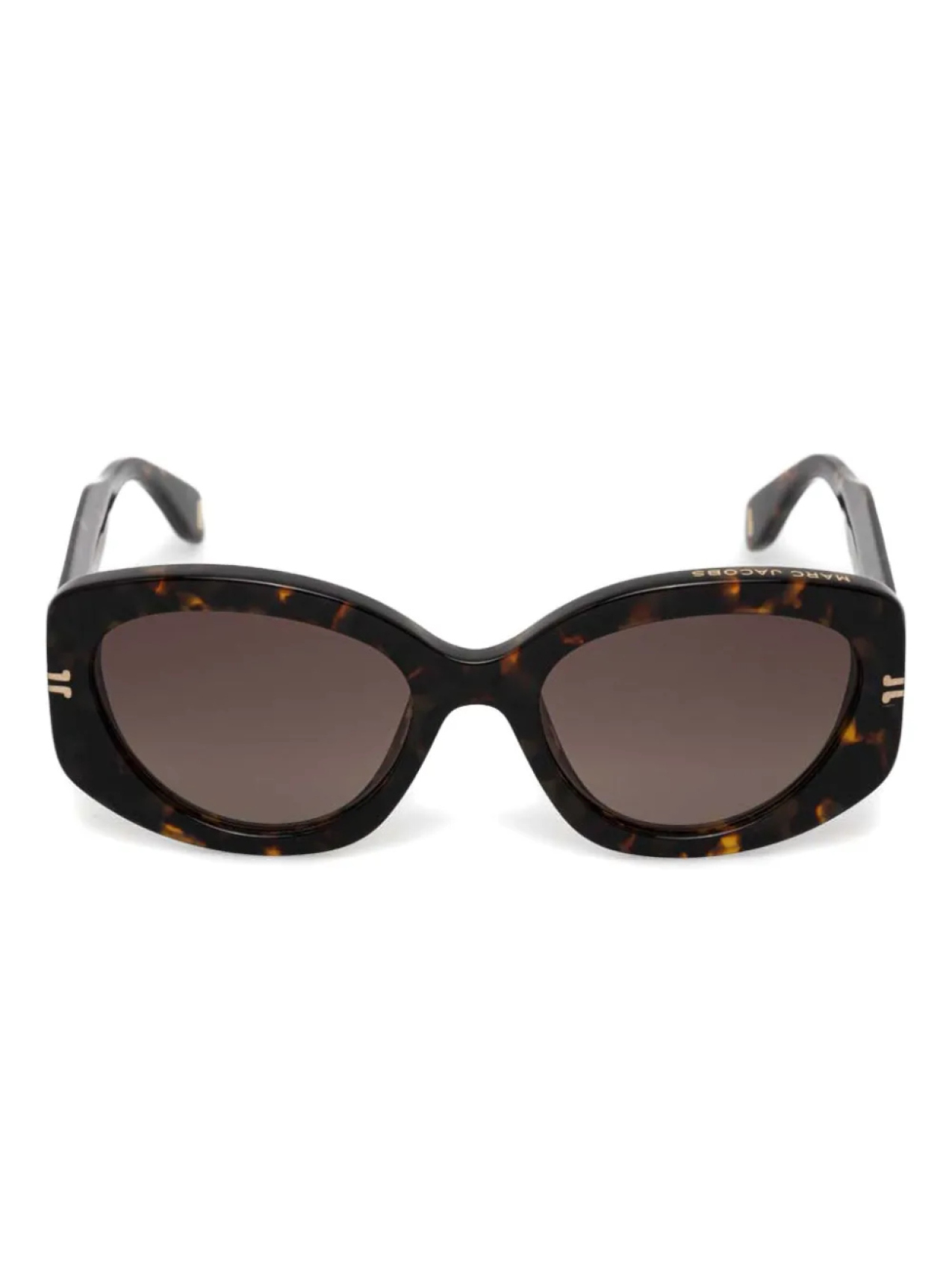 

Солнцезащитные очки в овальной оправе Marc Jacobs Eyewear, коричневый