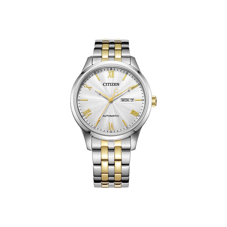 

CITIZEN Часы Automatic Mechanical Movement Stainless Steel Strap Watch Men's Watch White Dial, Silver Dial