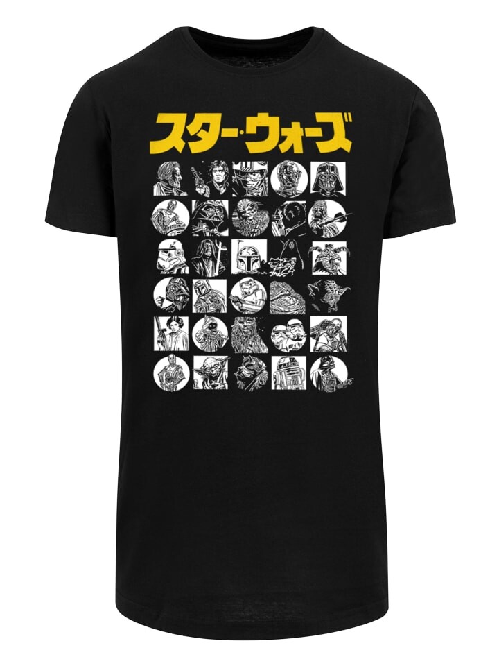 

Футболка F4NT4STIC Star Wars Japanese Character Thumbnail, черный