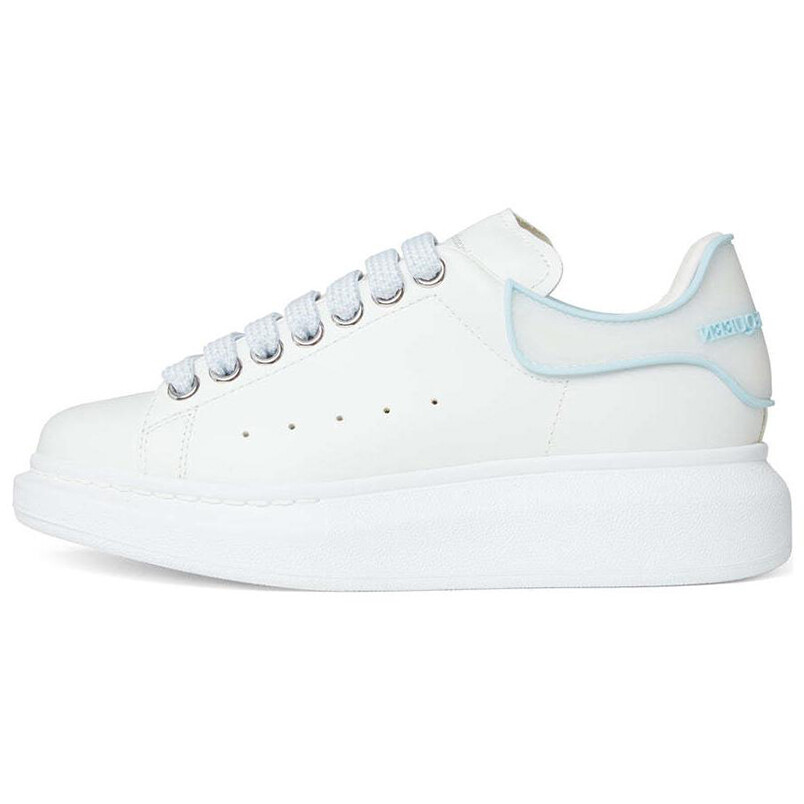 Кроссовки для скейтбординга женские, низкие, белые Alexander Mcqueen