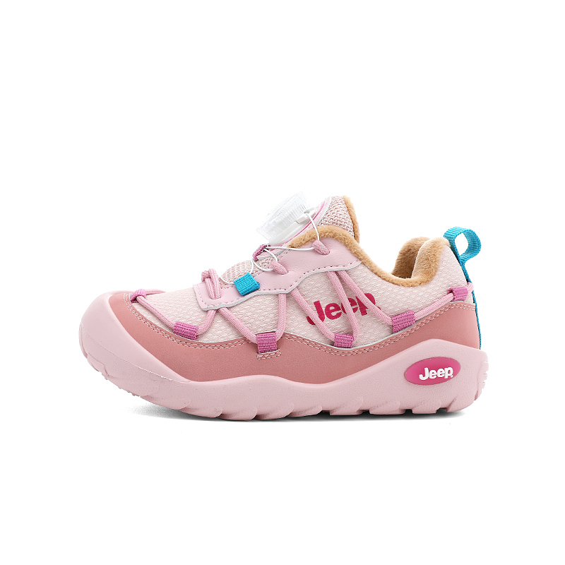 

Детские беговые кроссовки с противоскользящей подошвой, амортизацией и устойчивостью к ударам Jeep, cherry blossom розовый/tide синий