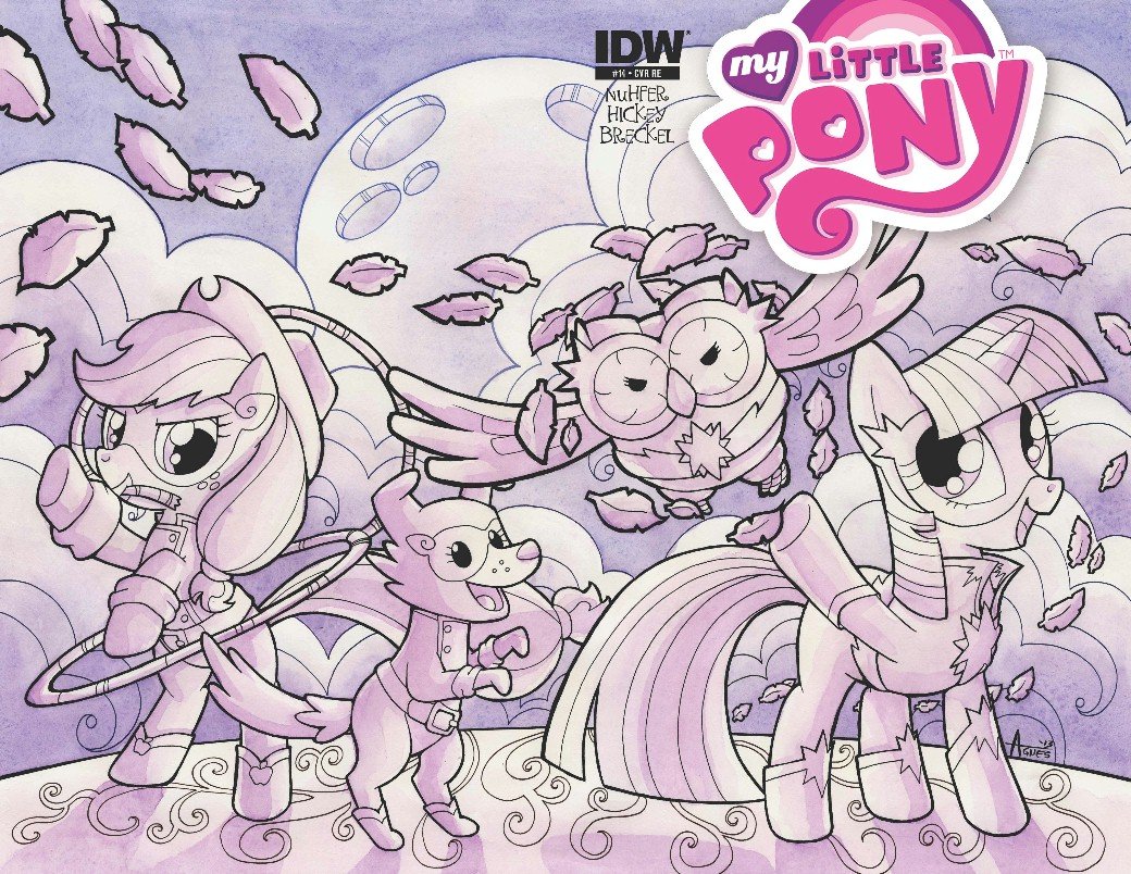 

My Little Pony: Friendship Is Magic #14 (Artist Roughs Variant Edition) (IDW Publishing)
