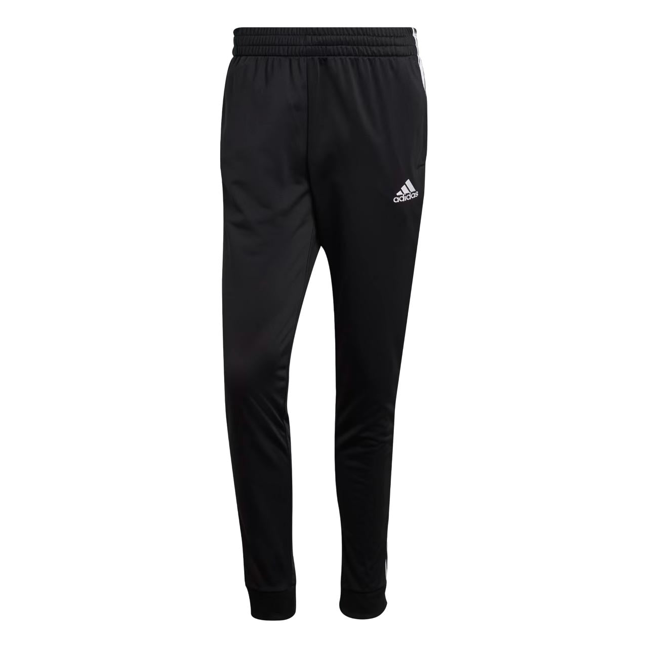 Спортивный костюм Adidas Basic 3-Stripes Tricot Tracksuit 'Black' — фото 3