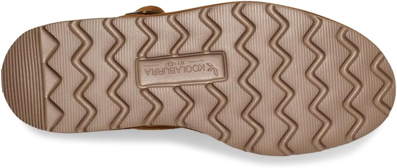 Женские ботинки Koolaburra by UGG Kelissa Mini замшевые на толстой подошве, каштановый — фото 3