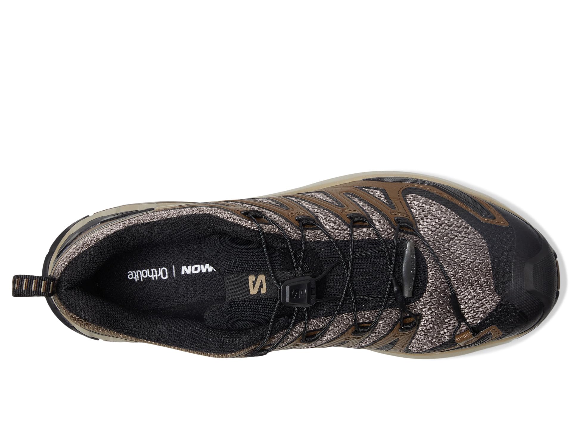 Кроссовки Salomon XA Pro 3D, цвет Falcon/Desert Tan/Black — фото 2