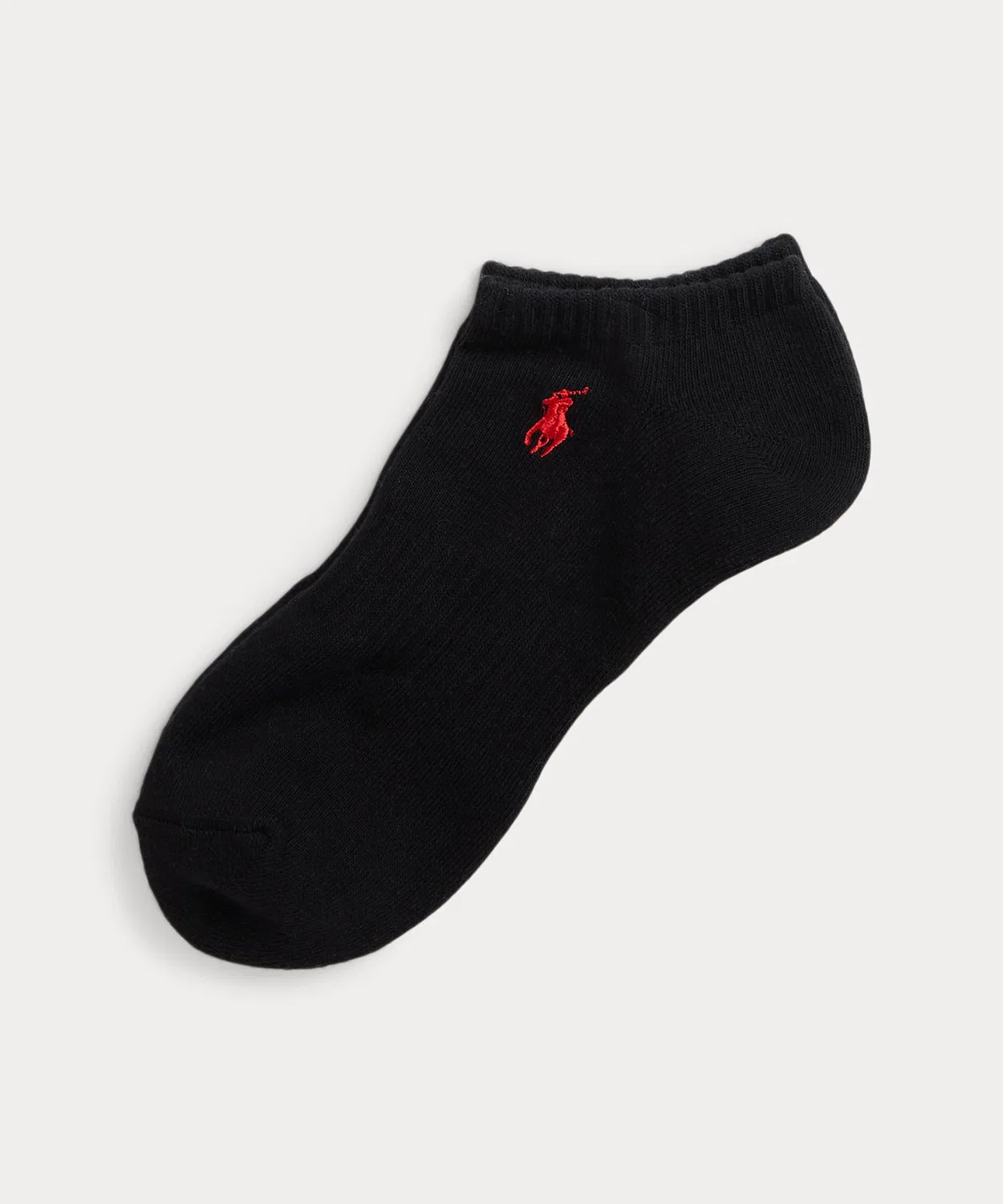 Носки низкие хлопковые смесовые Polo Ralph Lauren, пара, чёрный