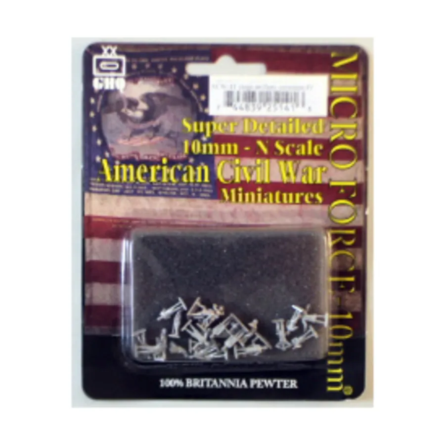 

Осадные артиллеристы №1 — США и КСА, Micro Force American Civil War Figures - Siege Artillery (10mm)