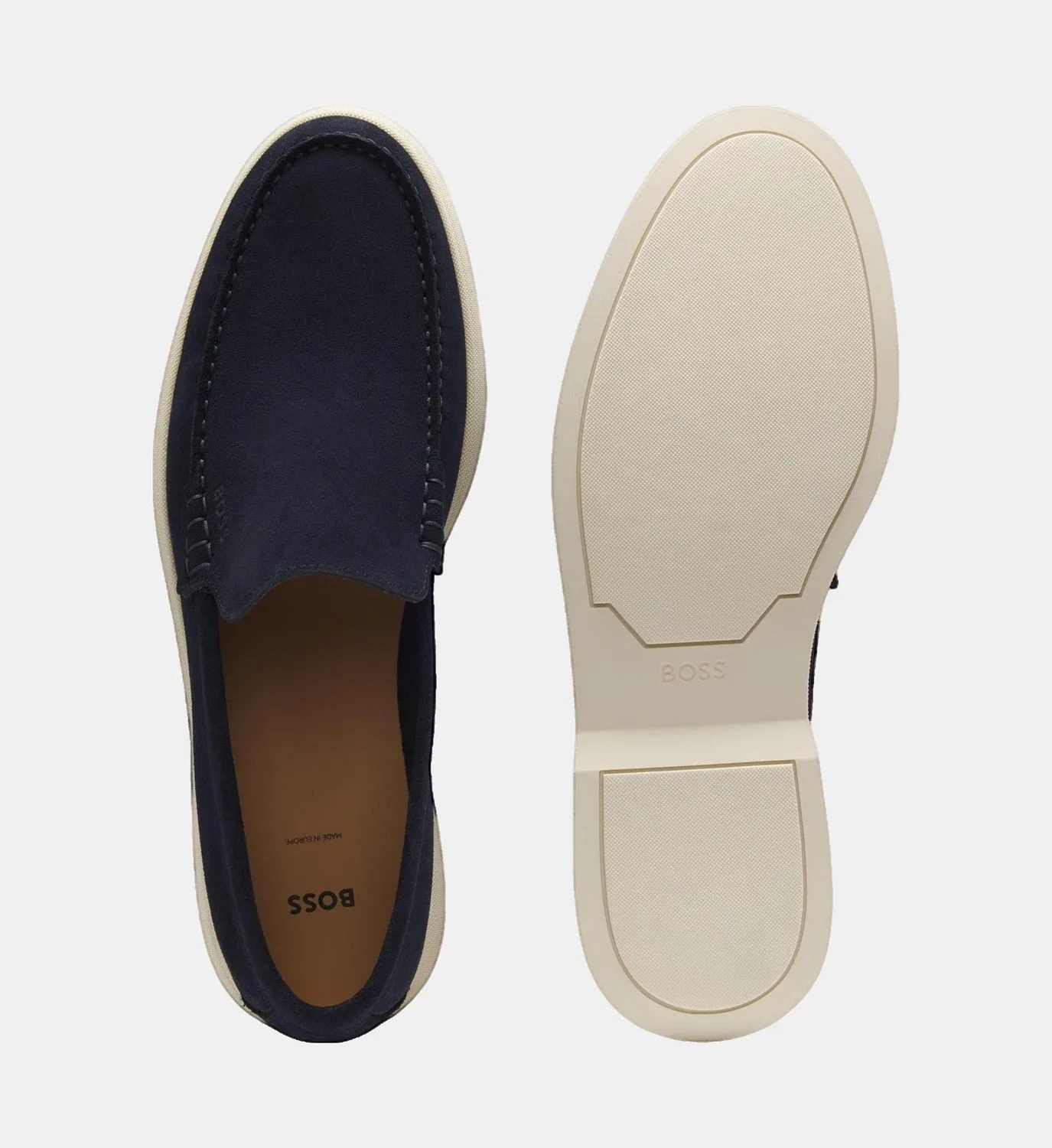 Кожаные туфли-лодочки Sienne BOSS, черный — фото 3