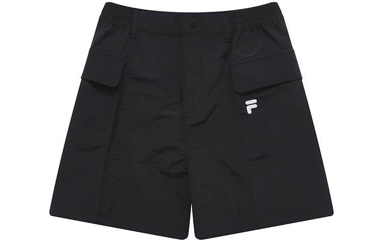 

FILA FUSION Популярные уличные повседневные шорты Women's Jet Black