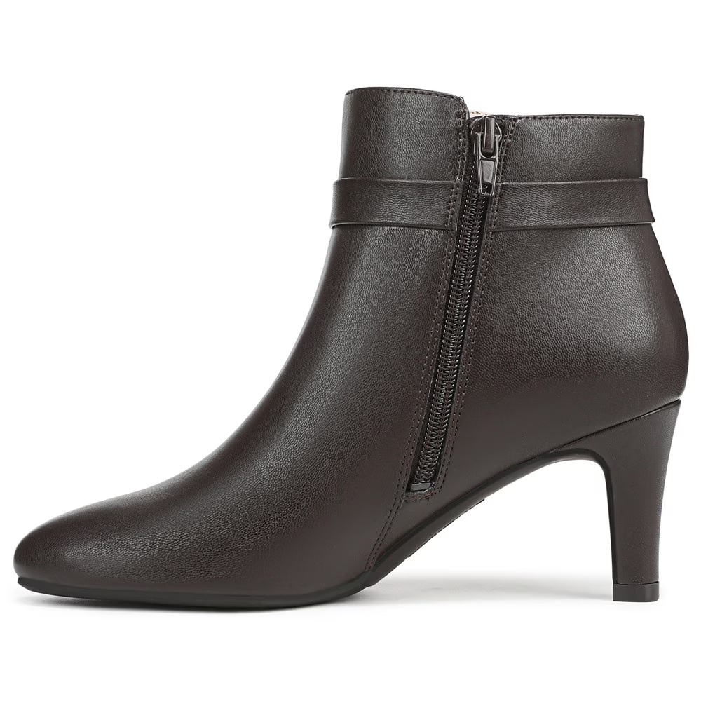 Ботильоны на трех застежках Guild 3 от Lifestride, dark chocolate smooth leather — фото 4