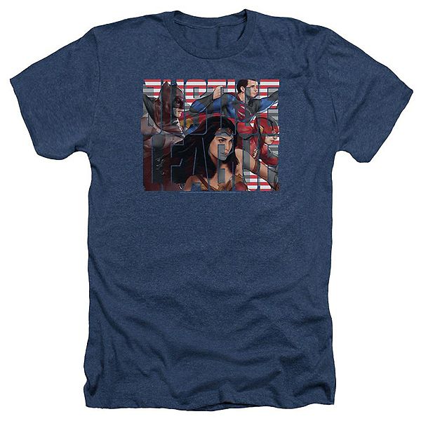 

Футболка adult heather с принтом justice league movie rally Licensed Character