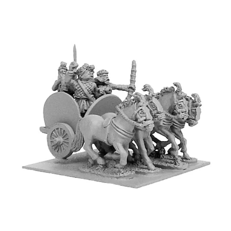 

Индийская четырехконная колесница с четырьмя экипажами, Ancients - Indian (15mm) (Xyston Miniatures)