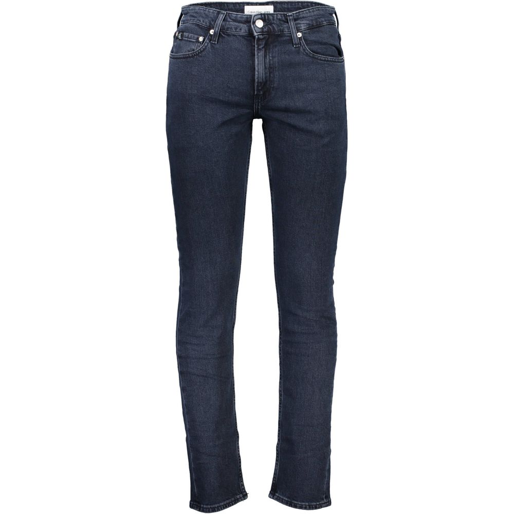 

Синие хлопковые джинсы и брюки Calvin Klein, Blue