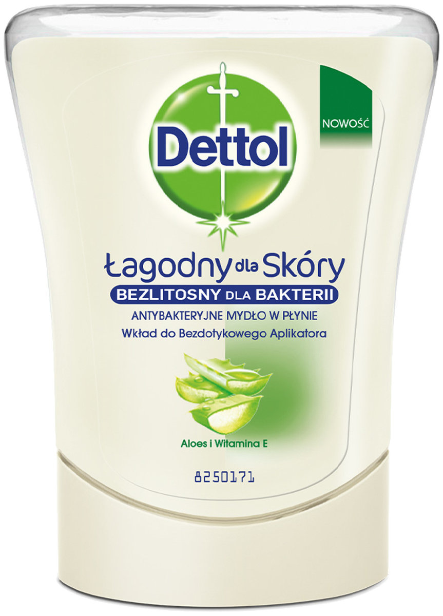 

Dettol, Алоэ Вера, жидкое мыло - бесконтактная заправка, 250 мл