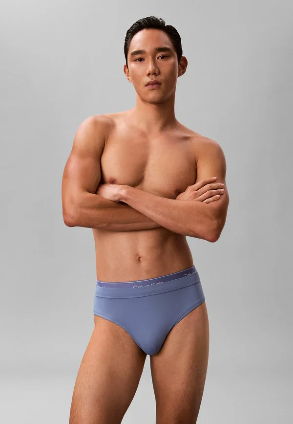 

Плавки с двойным поясом Calvin Klein Swimwear, Blue Tulip, Синий, Плавки с двойным поясом Calvin Klein Swimwear, Blue Tulip