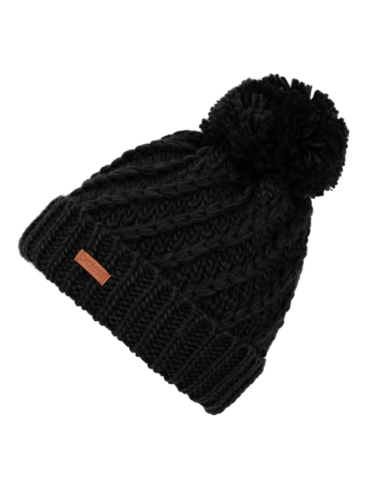 

Шапка Protest, настоящий черный