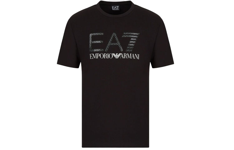 

Футболка EA7 мужская черная EMPORIO ARMANI