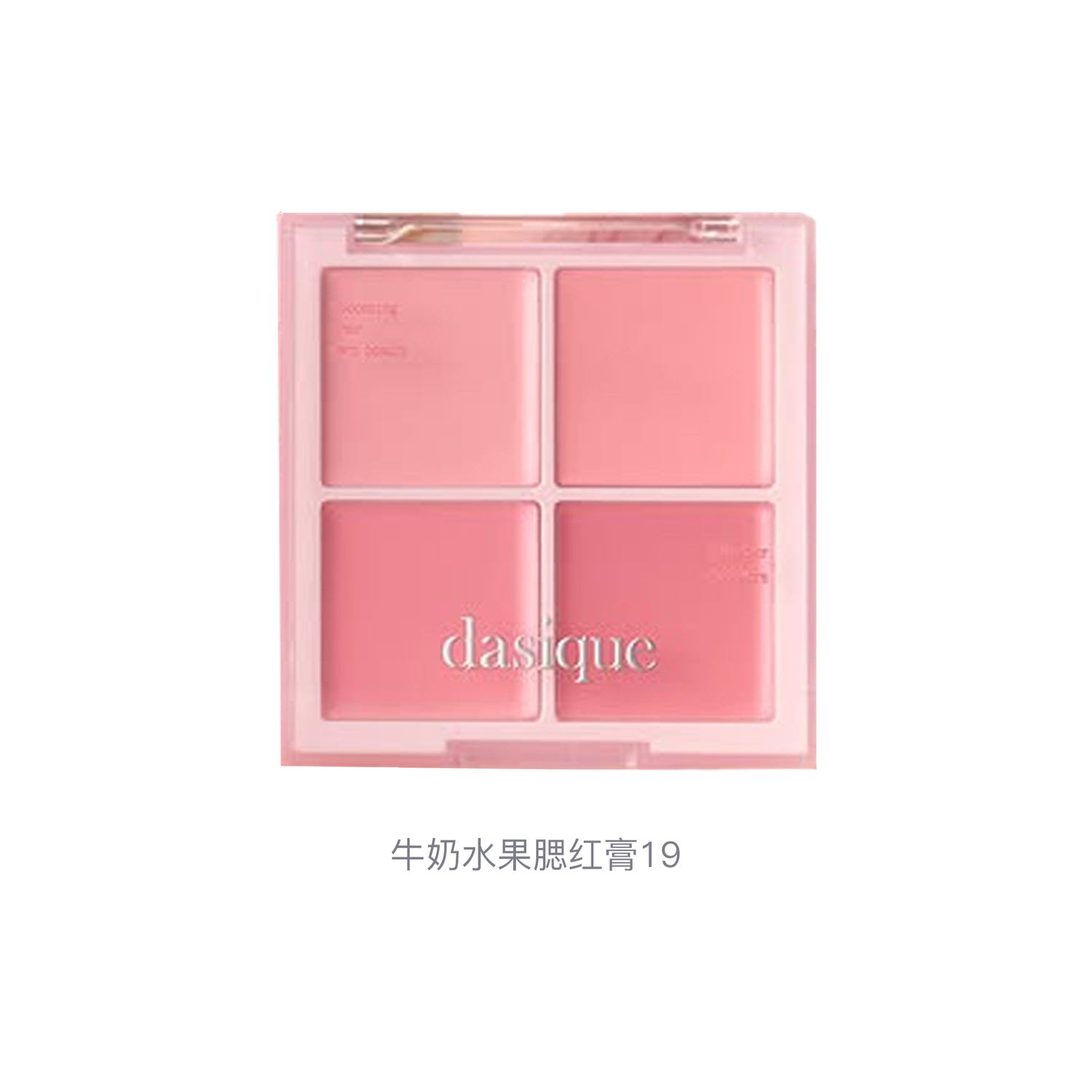 Dasique Milk Fruit Sweetheart Collection кремовые румяна 4 цвета устойчивые к смазыванию, стойкие, легко растушевываются — фото 4